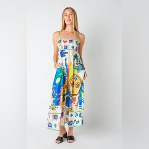 Vestique size small dress—vibrant colors (sold out) inspired by alemais